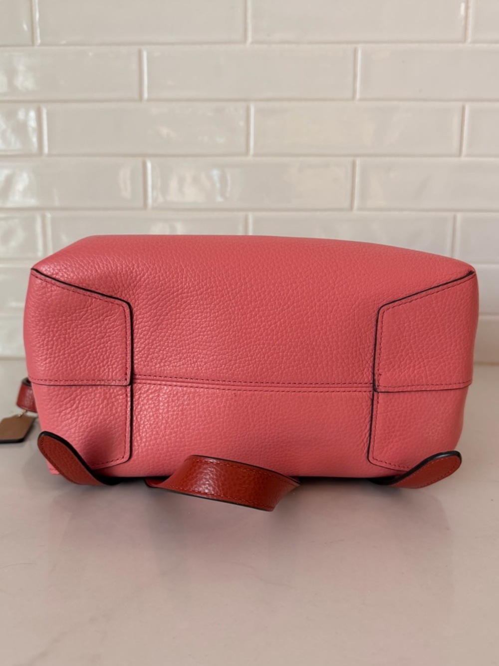 Coach Kleo Backpack in Colorblock Pebble Leather - Picture 7 of 12